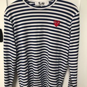 Comme des Garçons Blue Stripes Shirt